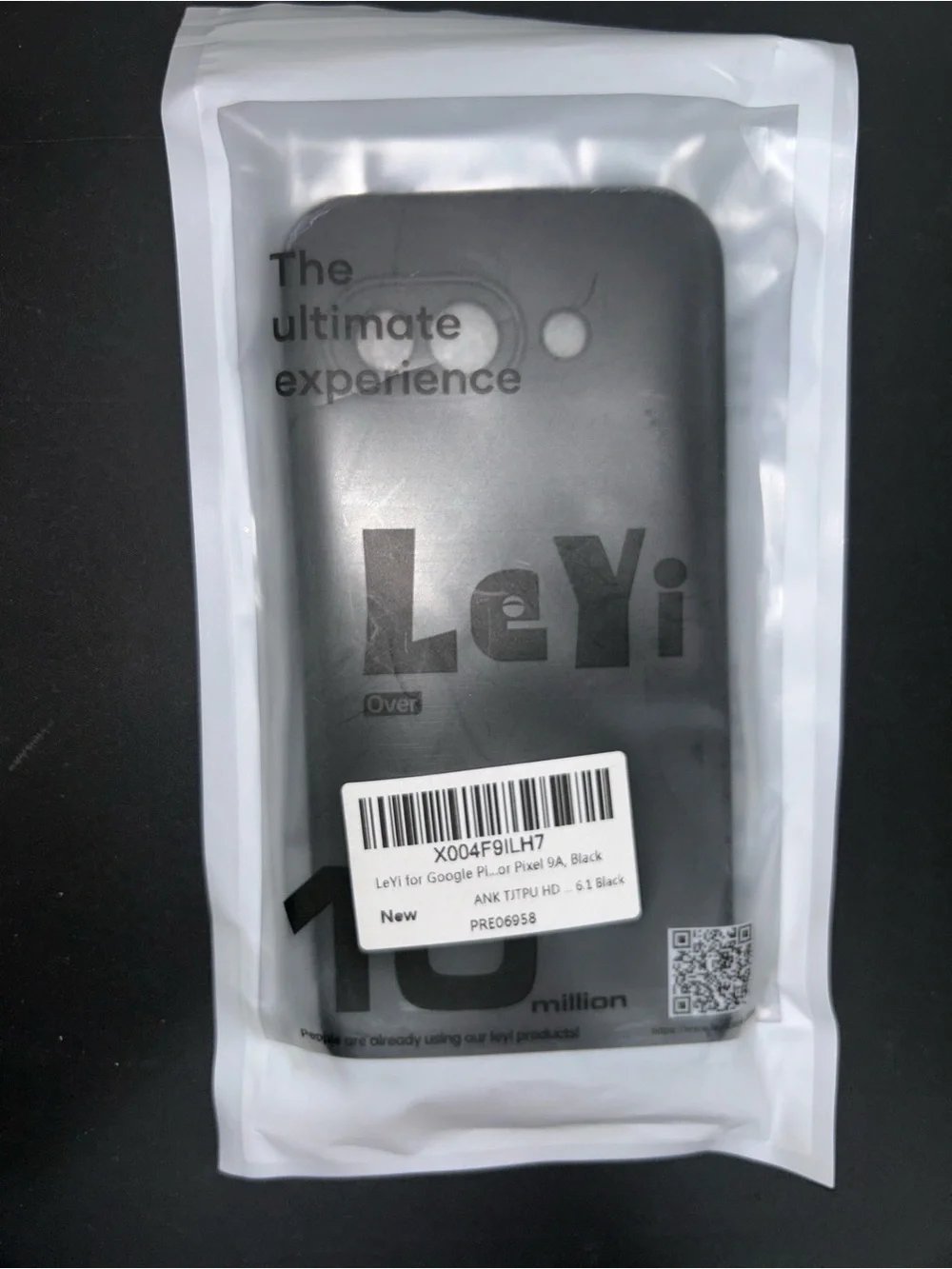 Black Phone Case for Google Pixel 9A